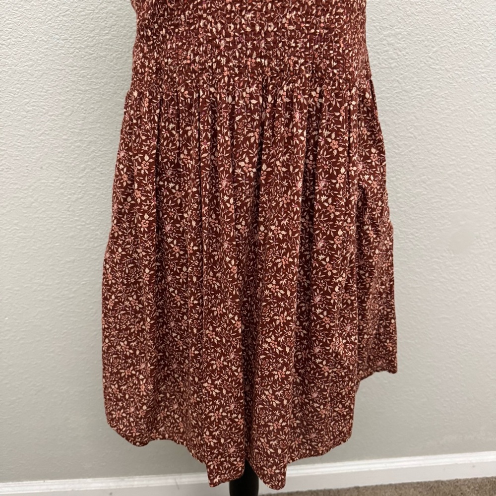 Madewell Pintuck Mini Dress in Florentine Floral Size XS - Picture 12 of 16